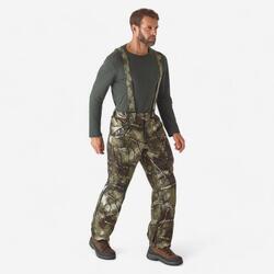 Pantalon à bretelles chaud imperméable et silencieux 900 camouflage treemetic