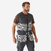 GILET BALL TRAP 100 GRIS NOIR
