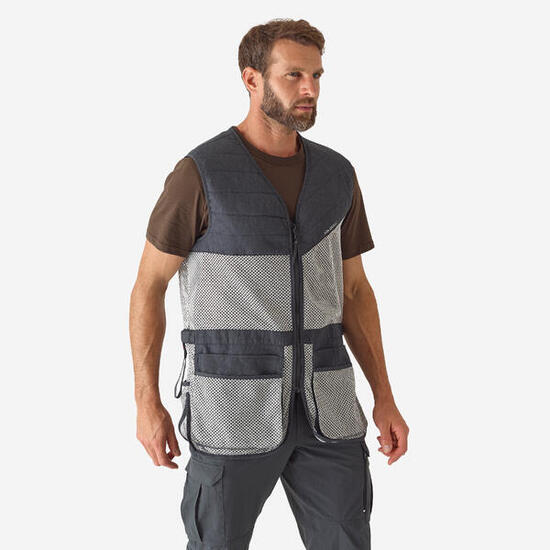 Gilet BALL TRAP 100 grigio
