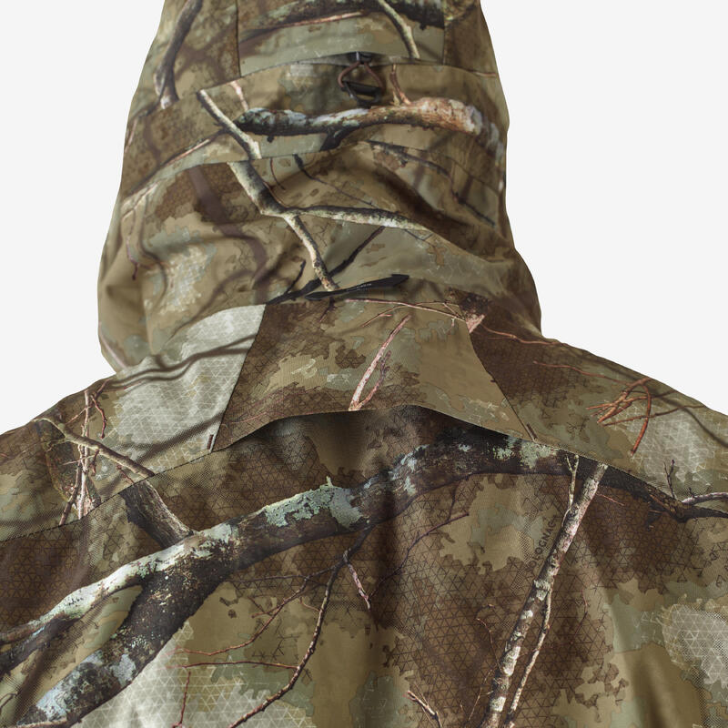 Chaqueta Caza Solognac 900 Calida 3 En 1 Impermeable Silenciosa Camuflaje