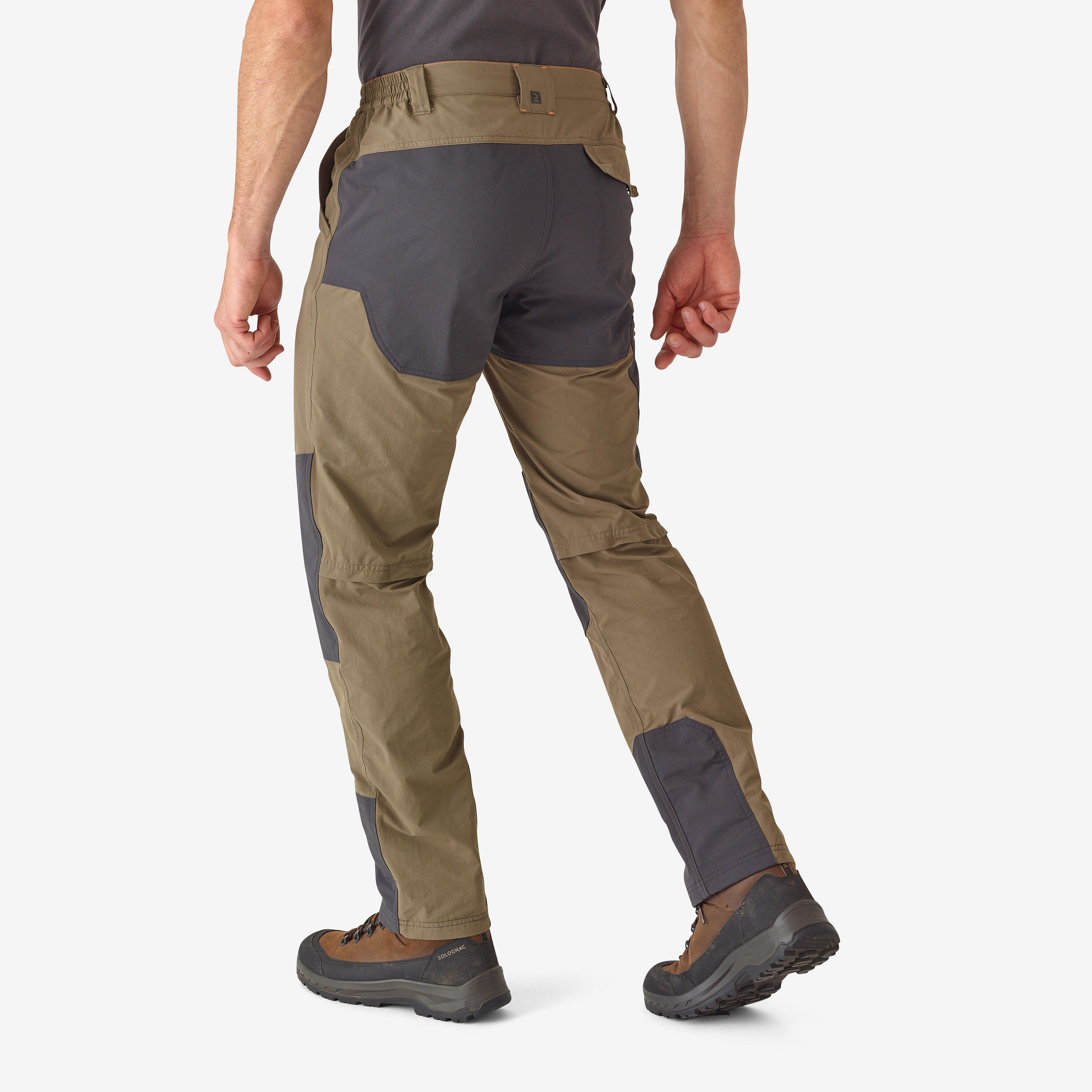 Breathable and Durable Pants - 520 Brown - SOLOGNAC