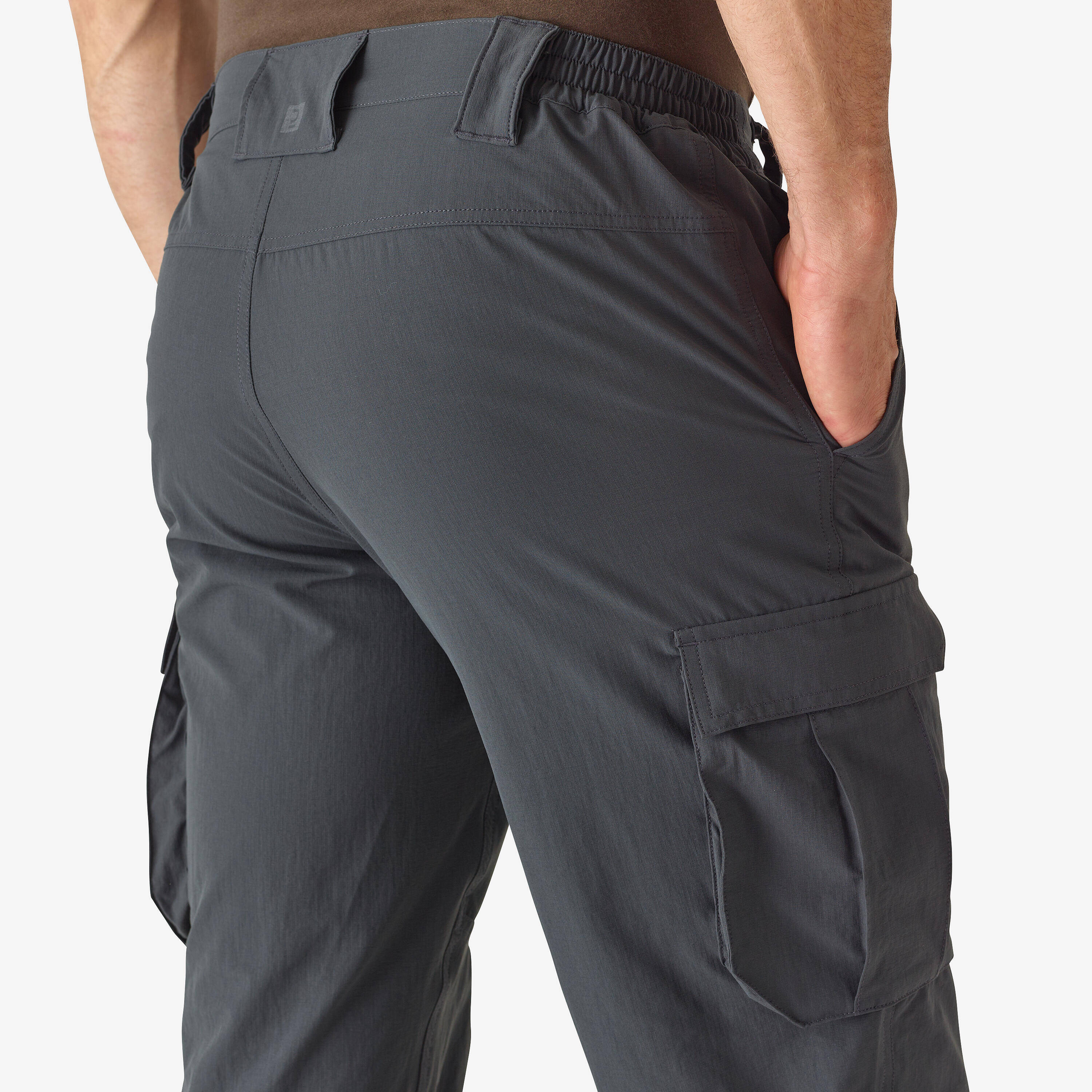 Men Breathable Lightweight Cargo Trousers Pants SG-500 - Grey -  4
