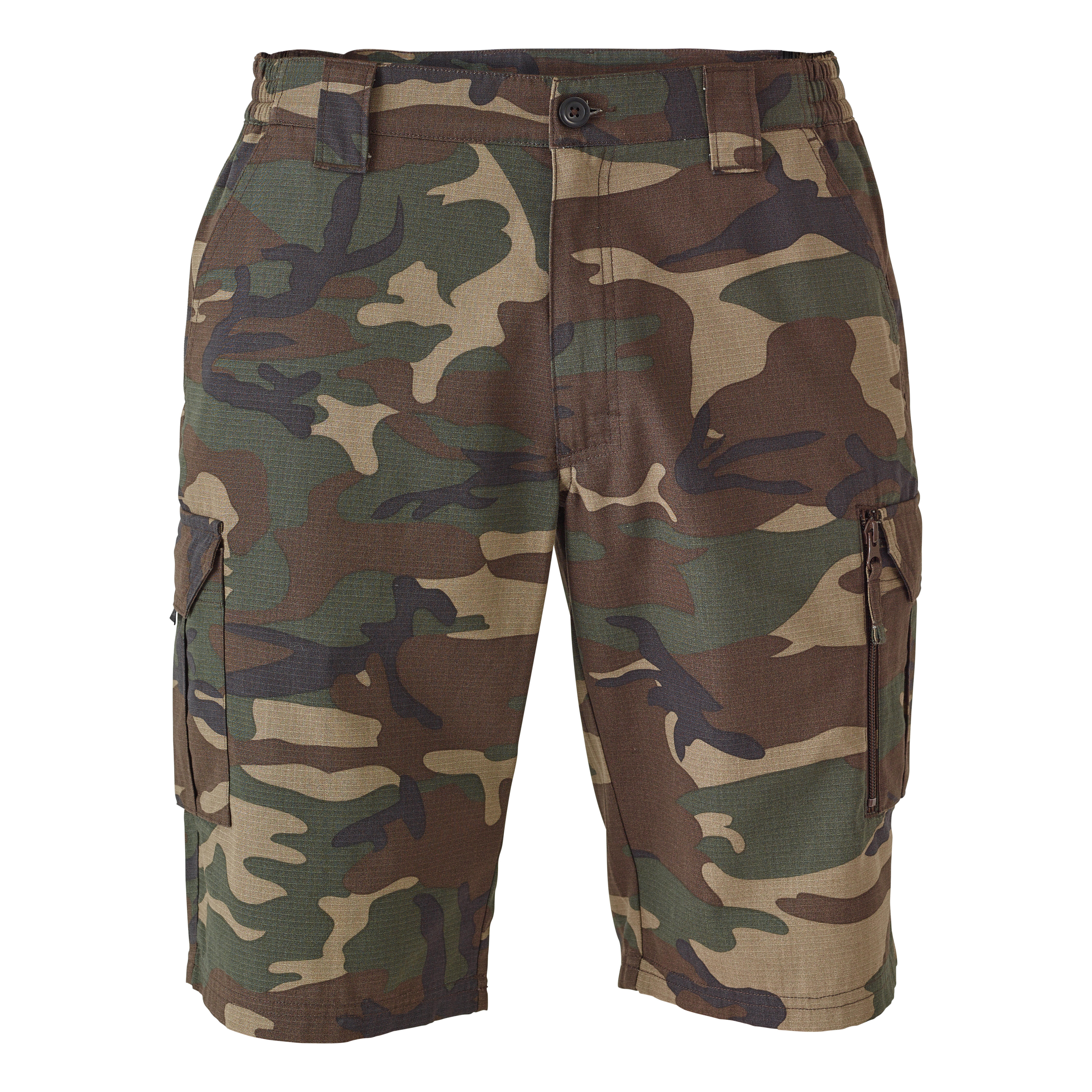 Bermuda 500 camouflage woodland vert - SOLOGNAC