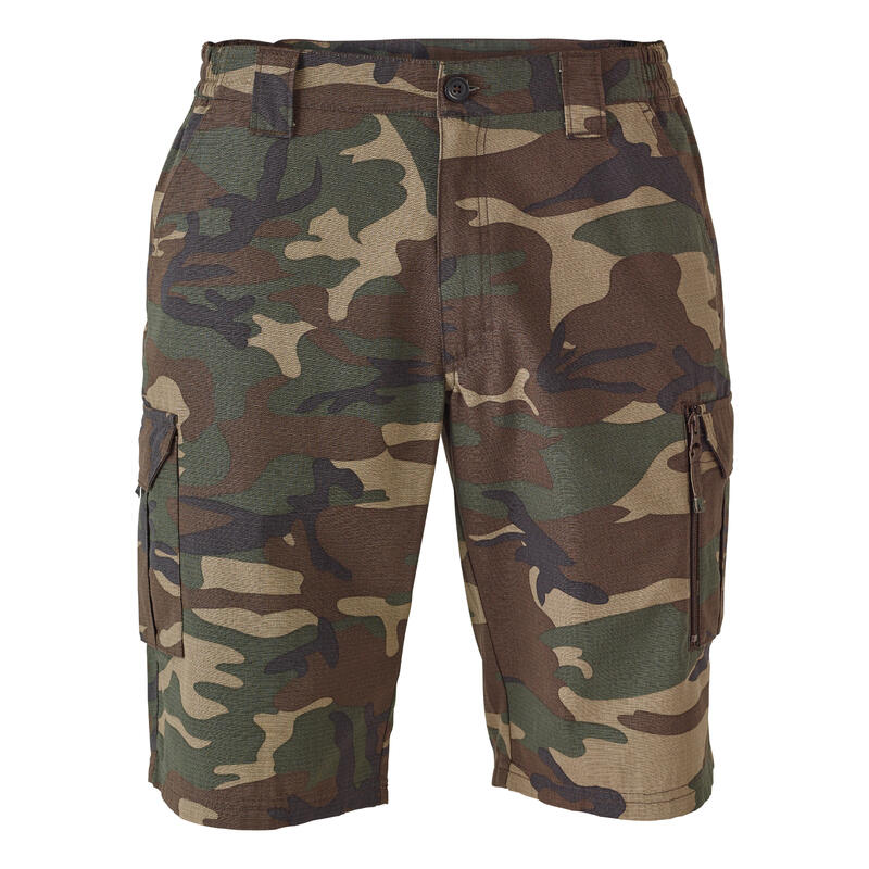 Bermuda 500 camouflage woodland groen