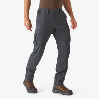 Men Tactical Lightweight Cargo Trousers - Brathable UV Protection & Stretch Fabric - Grey