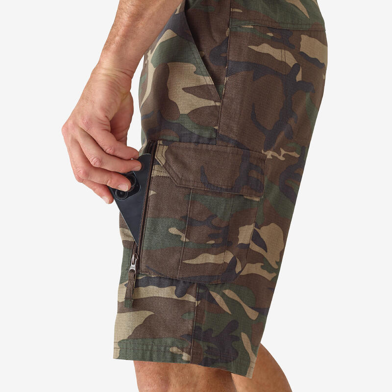 BERMUDA CARGO 500 CAMO WOODLAND VERT