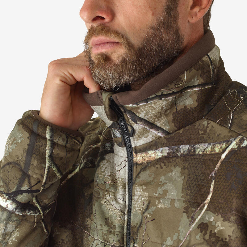 Chaqueta Caza Solognac 900 Calida 3 En 1 Impermeable Silenciosa Camuflaje