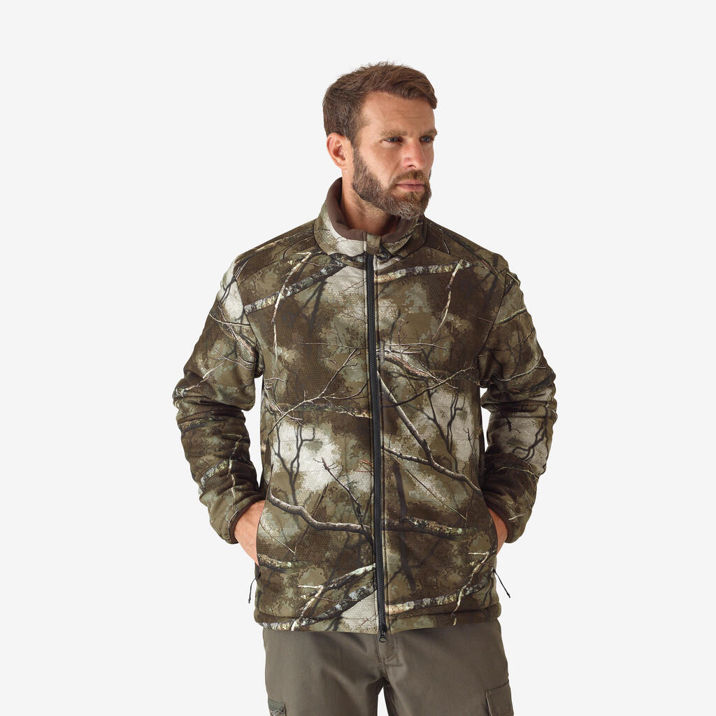 Jagdjacke 900 3-in-1 warm wasserdicht geräuscharm 