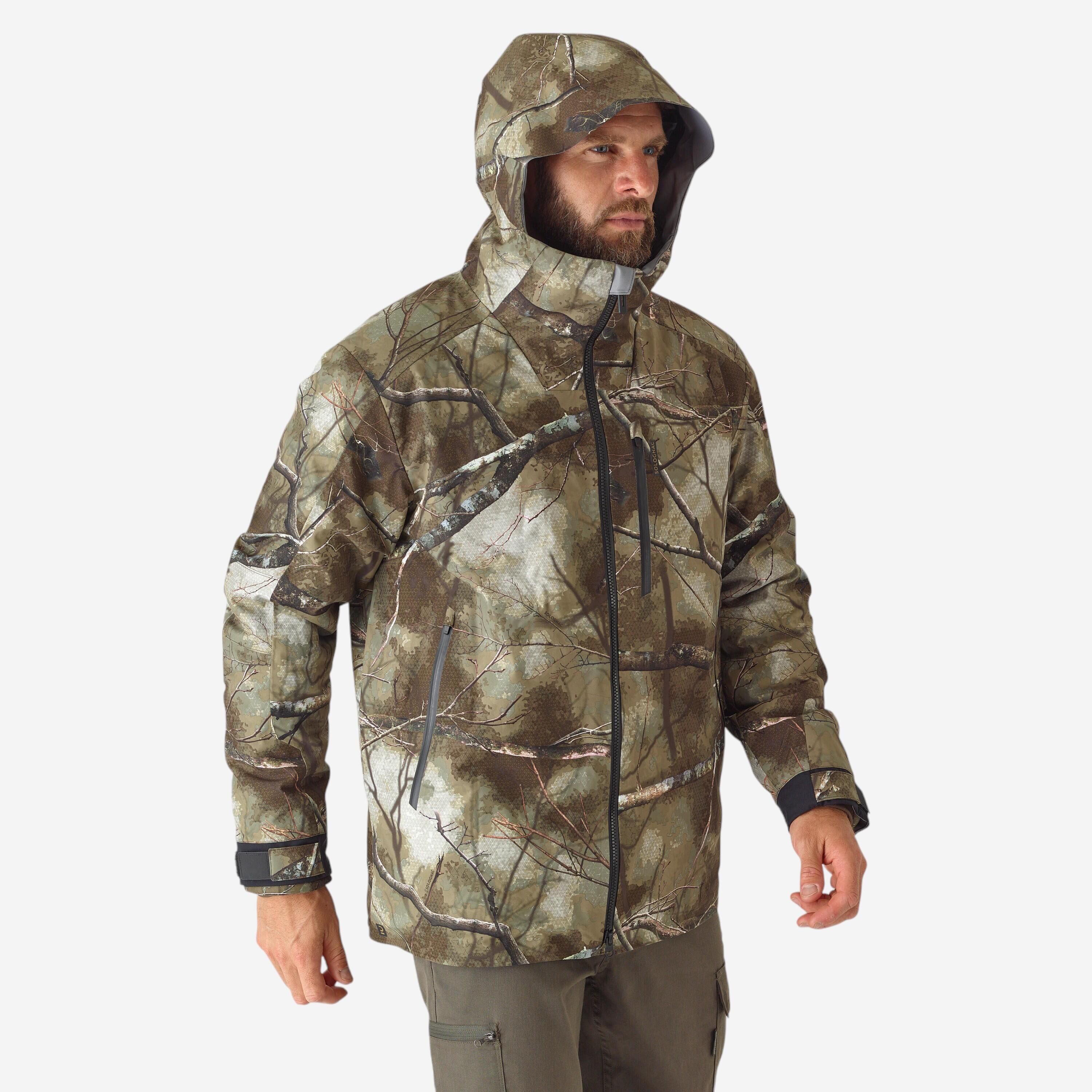 SOLOGNAC 3-IN-1 SILENT AND WATERPROOF WARM JACKET 900