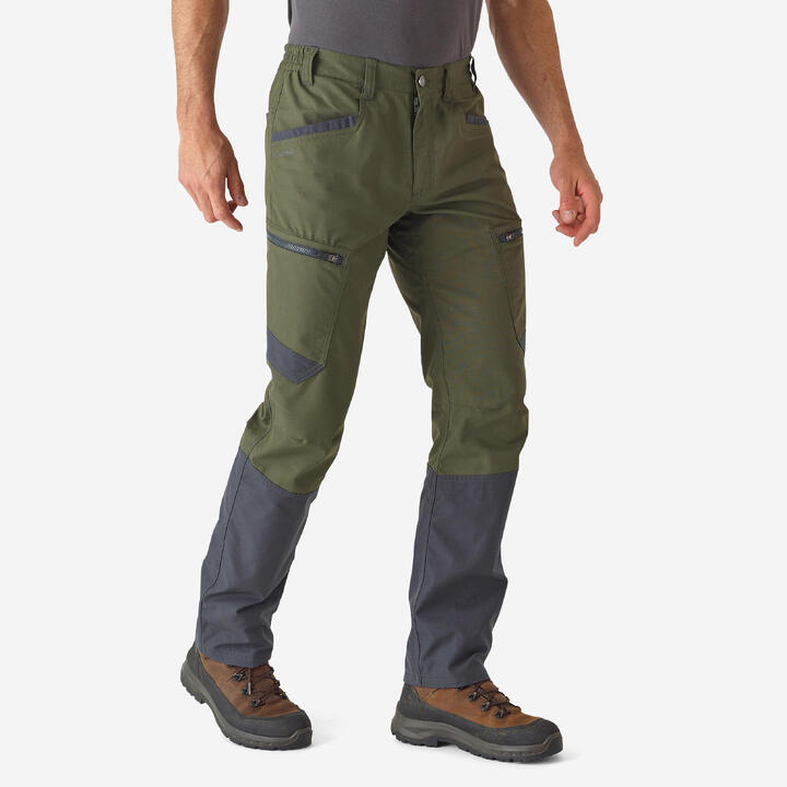 PANTALON CARGO STEPPE 540 VERT SOLOGNAC Decathlon