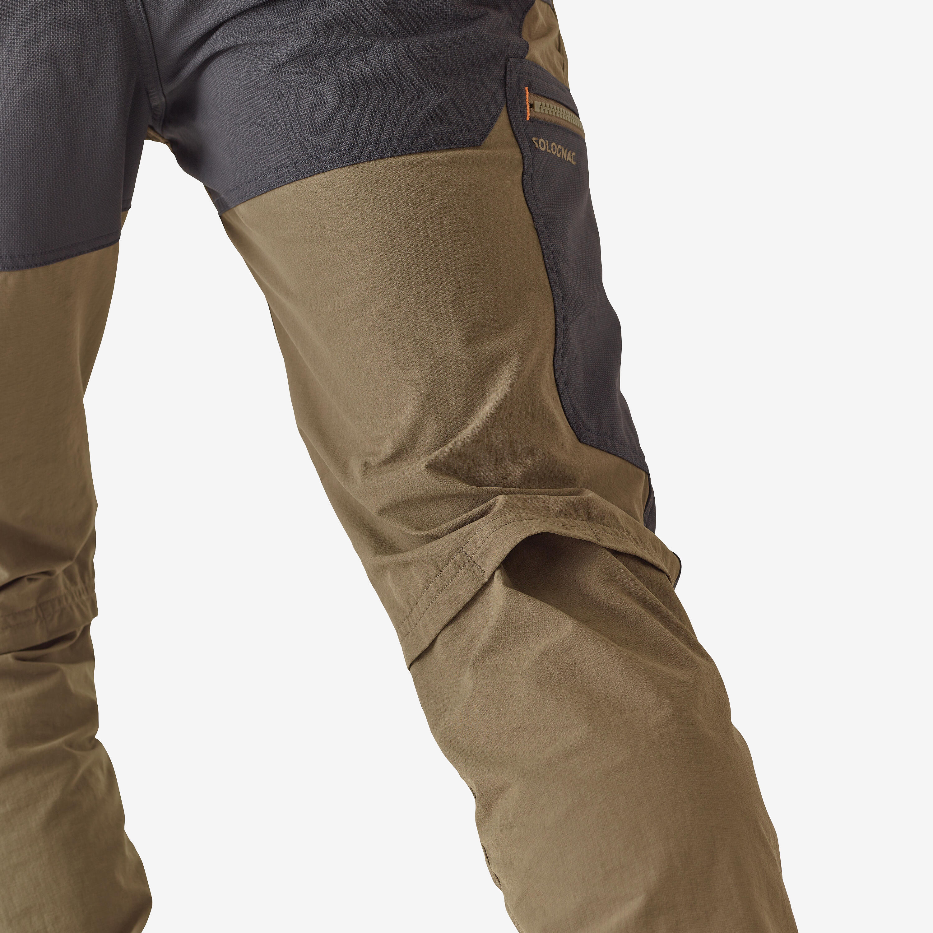 Breathable and Durable Pants - 520 Brown - SOLOGNAC