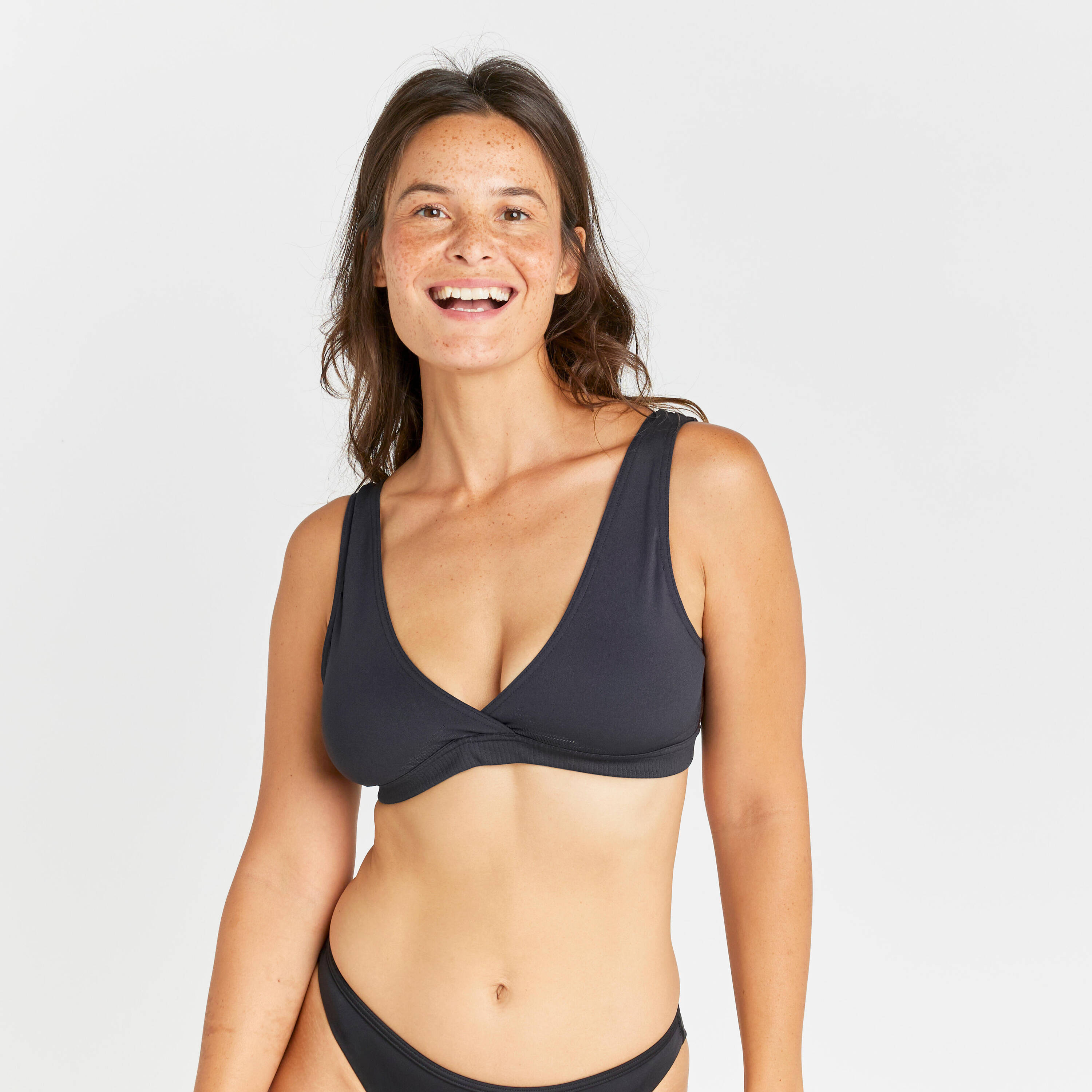 Women Swimsuit Top All Sizes 6.5 Black -  3