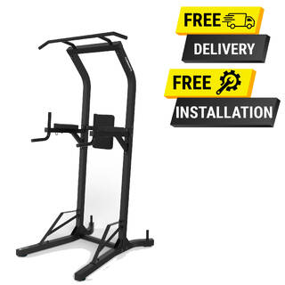 Gym Weight Training Station 900 for Pullups and Dip, Supports upto 150Kg, TS 900