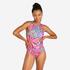 Women's one-piece swimsuit - Carla longi purple