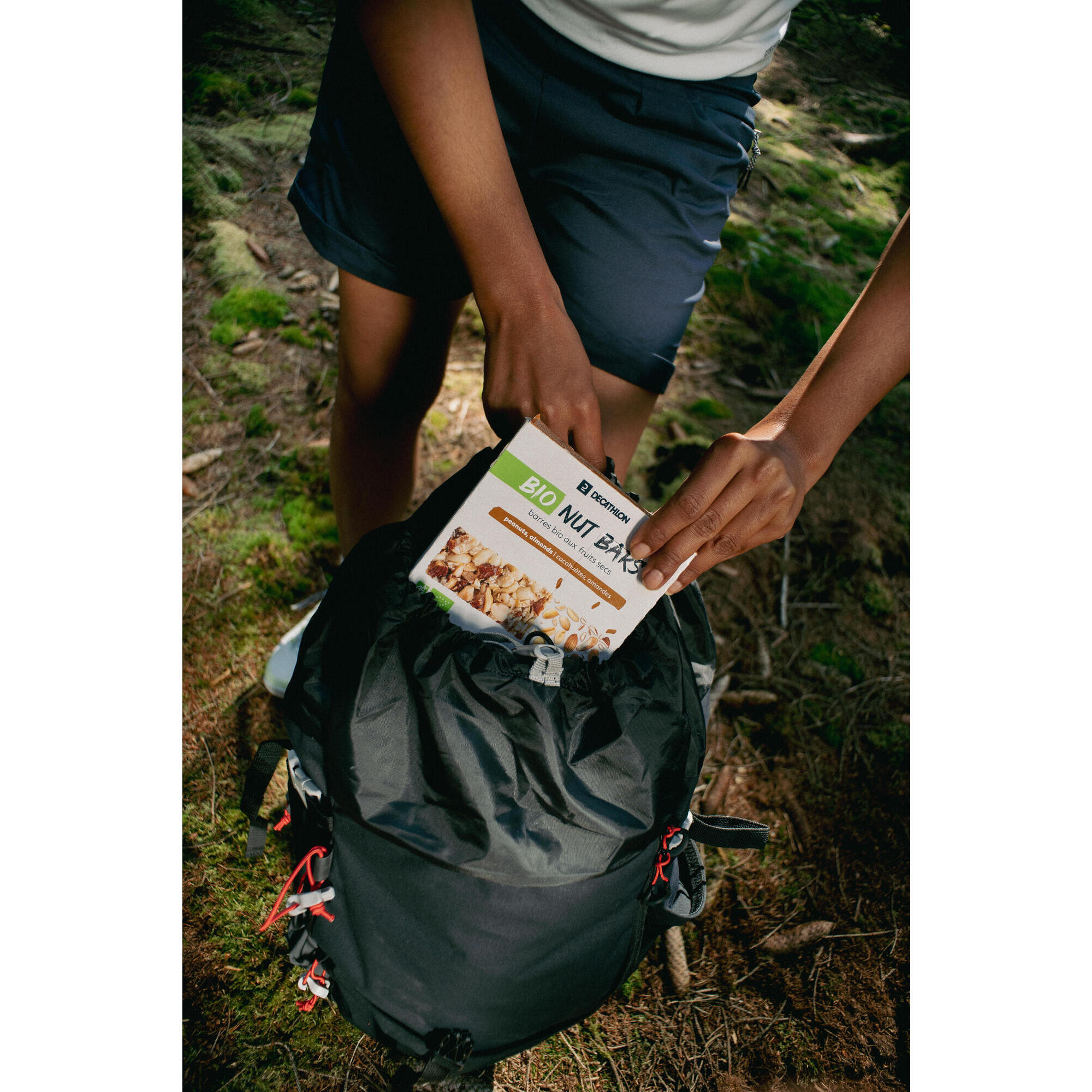 ORGANIC CACAHUA AND ALMOND BARS x4