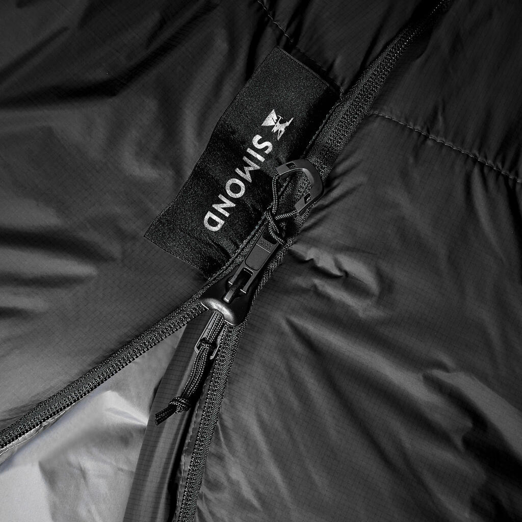 Sleeping bag de trekking sintético para 5 °C MT500