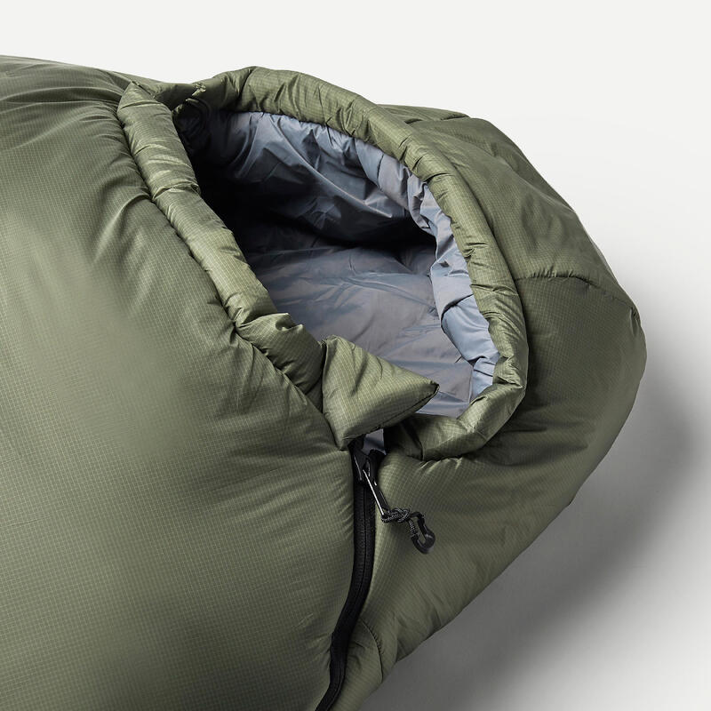 Sac de couchage de trekking - mt500 0°c - synthétique