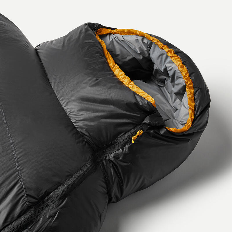 Saco de dormir plumón 5 °C con forma momia Forclaz MT900