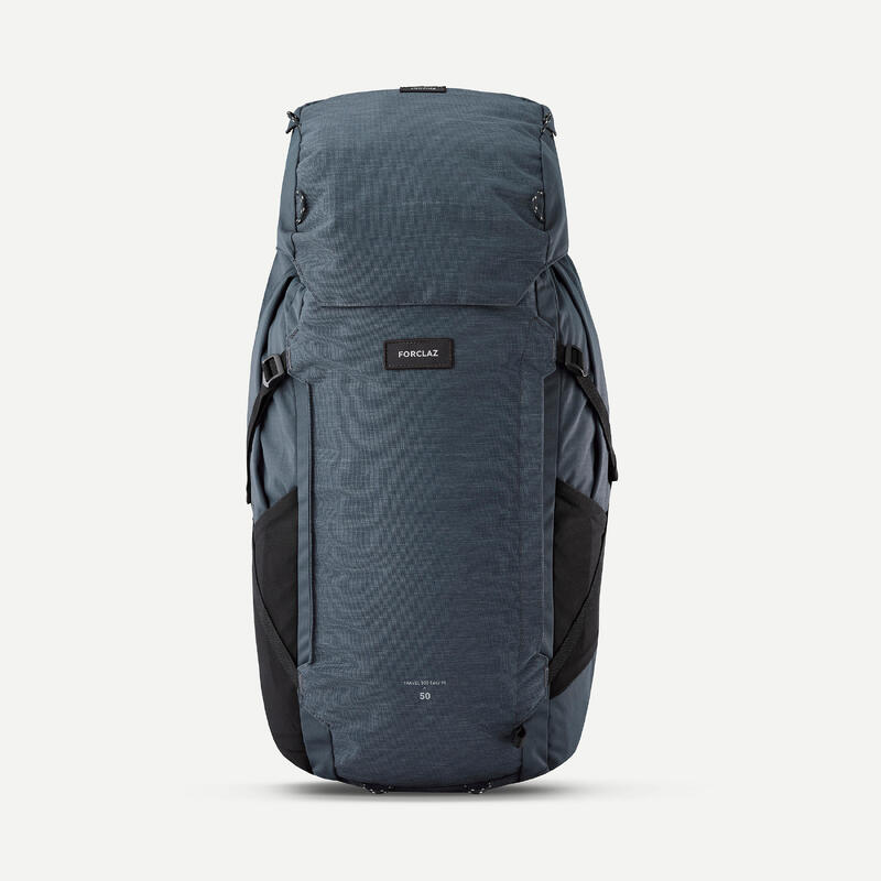 Mochila de viagem e trekking abertura tipo mala 50 + 6 L Mulher - Travel 900