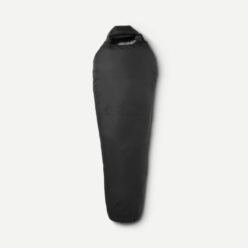 Schlafsack Polyester Trekking - MT500 0 °C schwarz