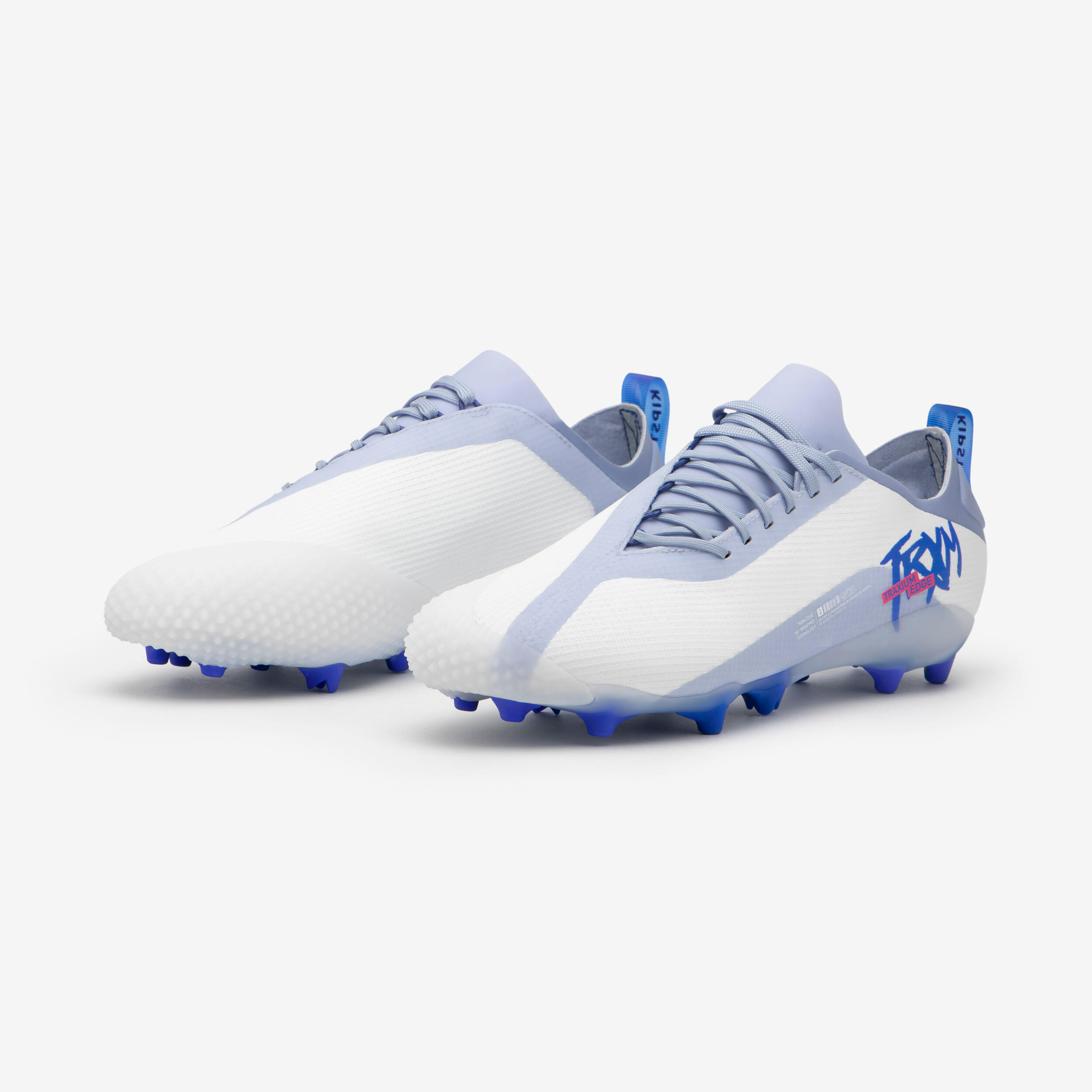 KIPSTA Futbalové kopačky Traxium Edge AG/FG bielo-modré 41 · záber 10