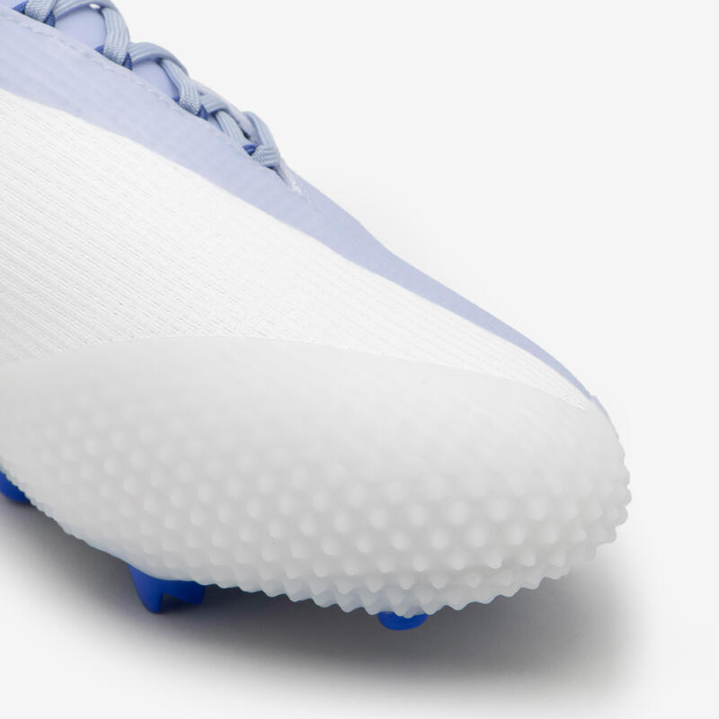 足球鞋 Traxium Edge AG/FG - 白色/藍色