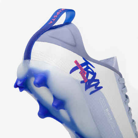 Football Boots Traxium Edge AG/FG - White/Blue