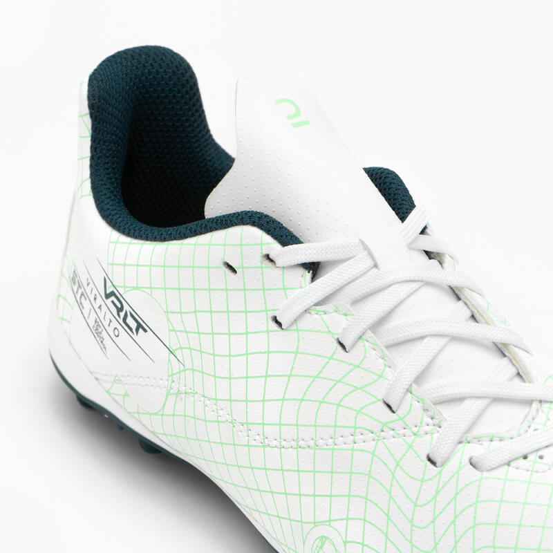 Çocuk Krampon / Futbol Ayakkabısı - Beyaz Yeşil - Viralto I MG/AG 