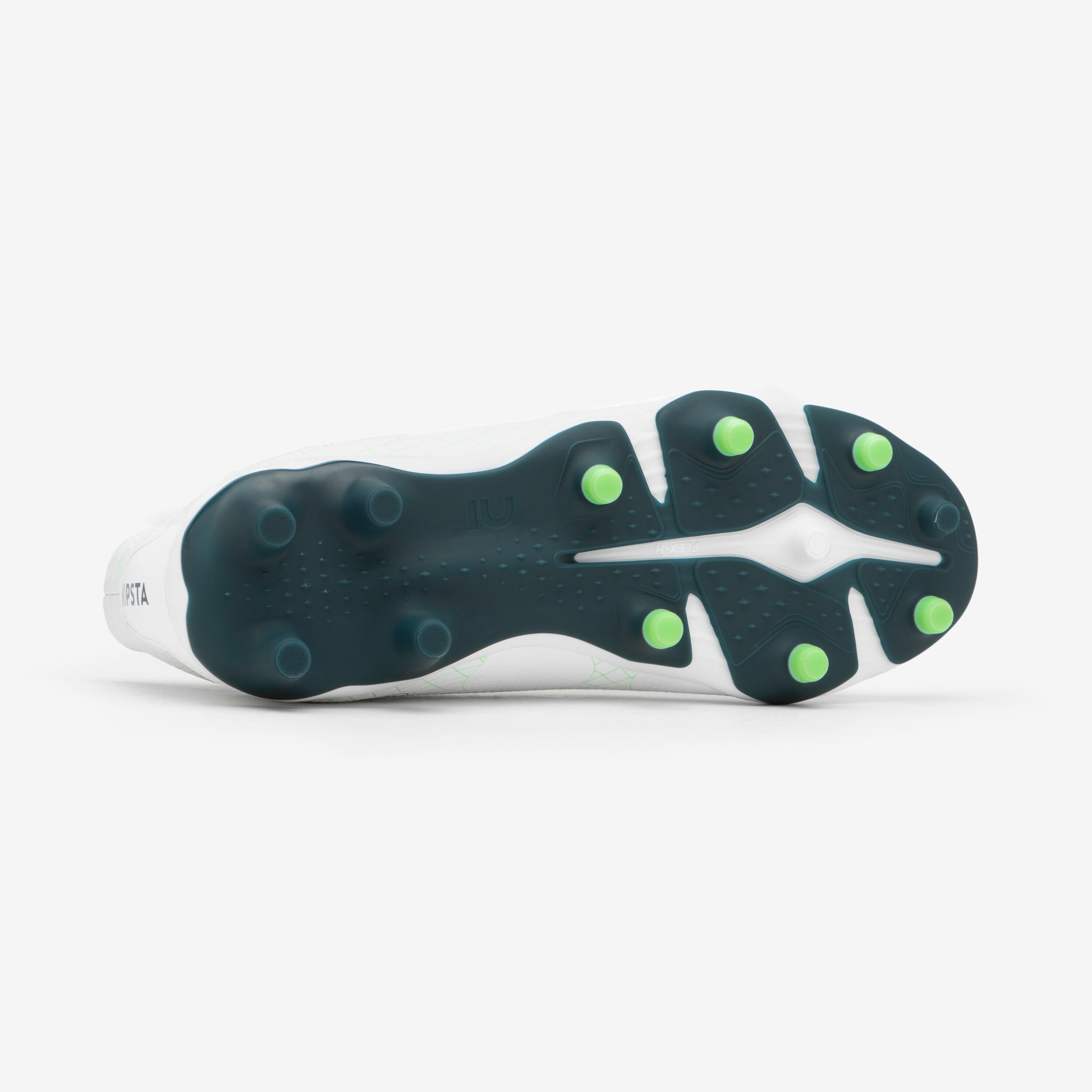 BOTAS DE FÚTBOL CON CORDONES NIÑO VIRALTO I FG ICE GREEN 7/7