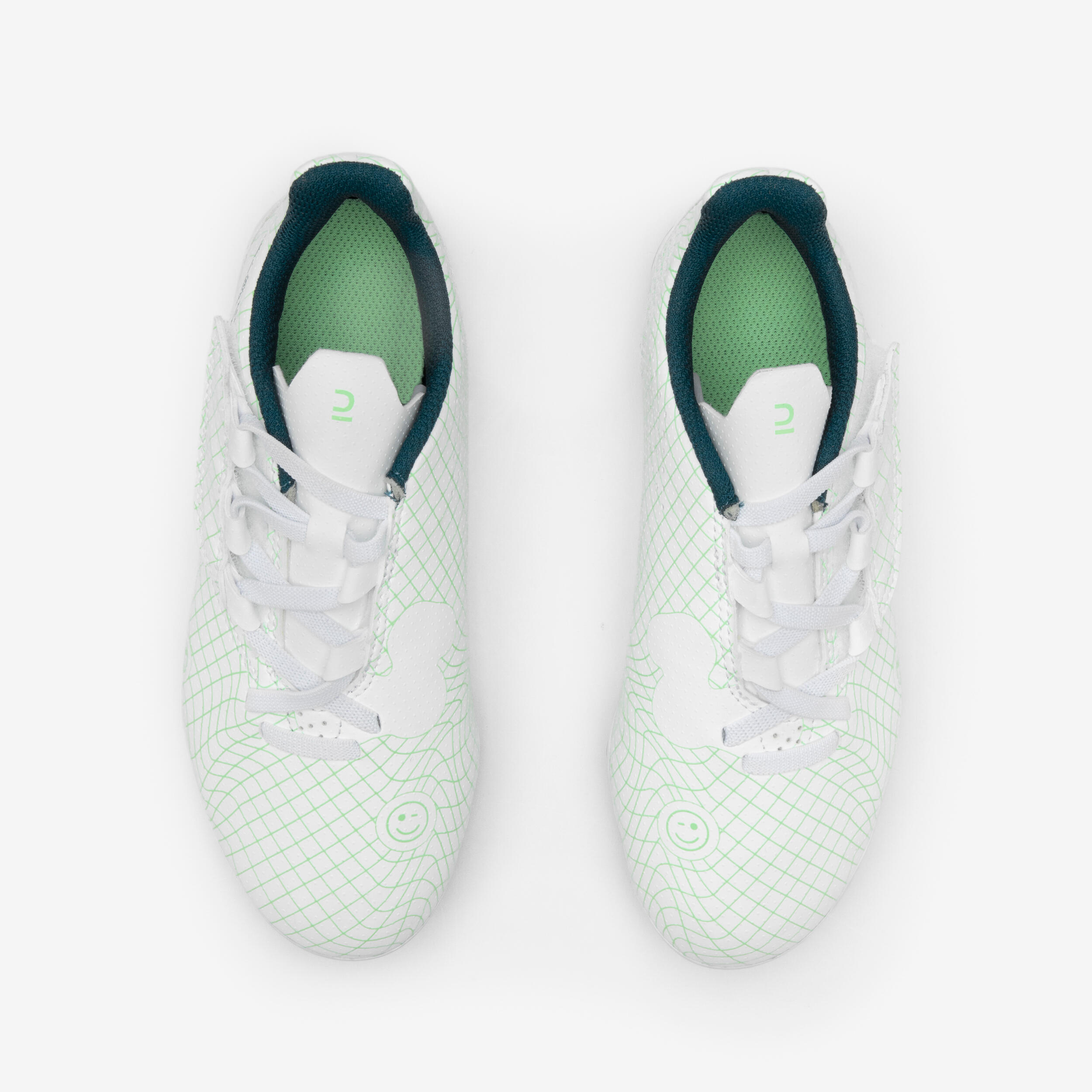 Chaussures de soccer à bande autoagrippante enfant, Viralto I Easy FG - KIPSTA