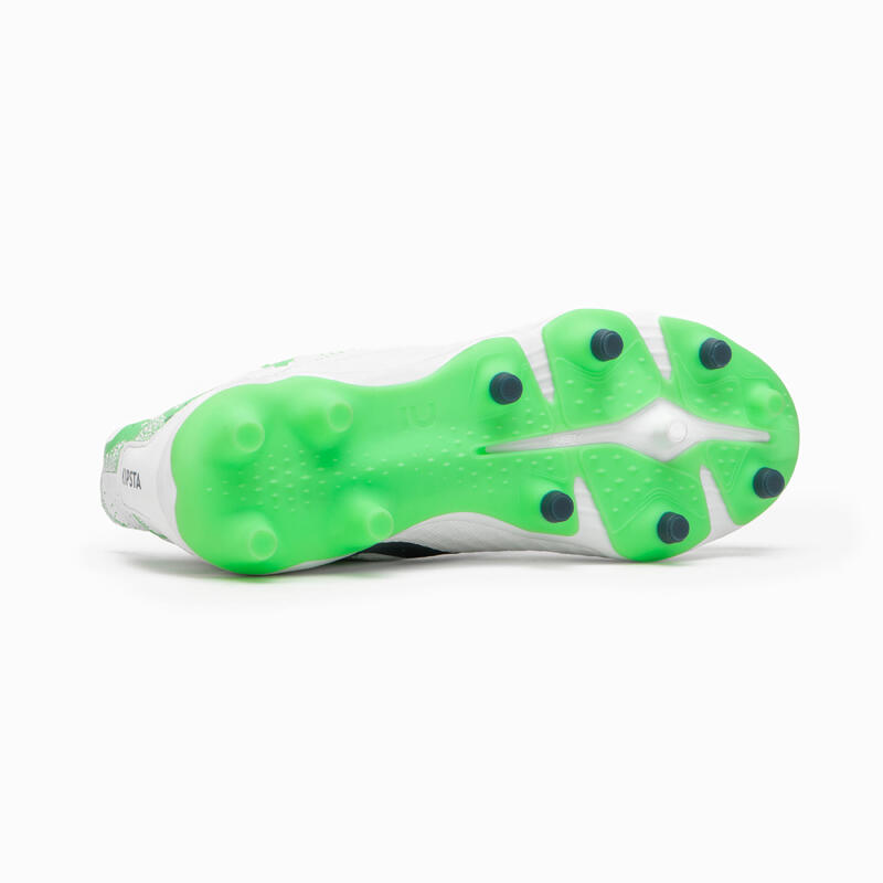 CHAUSSURES DE FOOTBALL ENFANT A LACETS VIRALTO III FG ICE GREEN