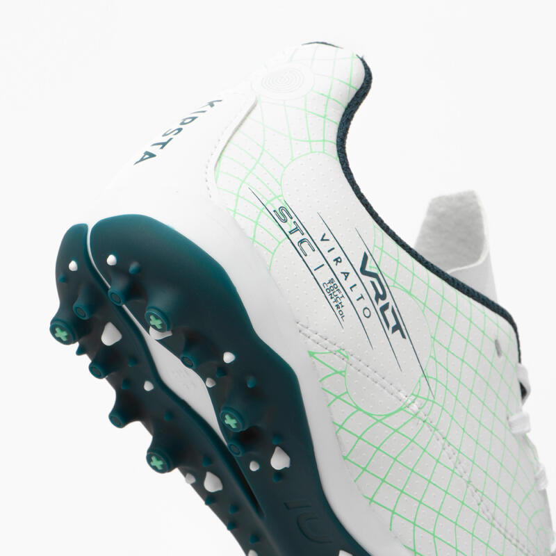 Çocuk Krampon / Futbol Ayakkabısı - Beyaz Yeşil - Viralto I MG/AG 