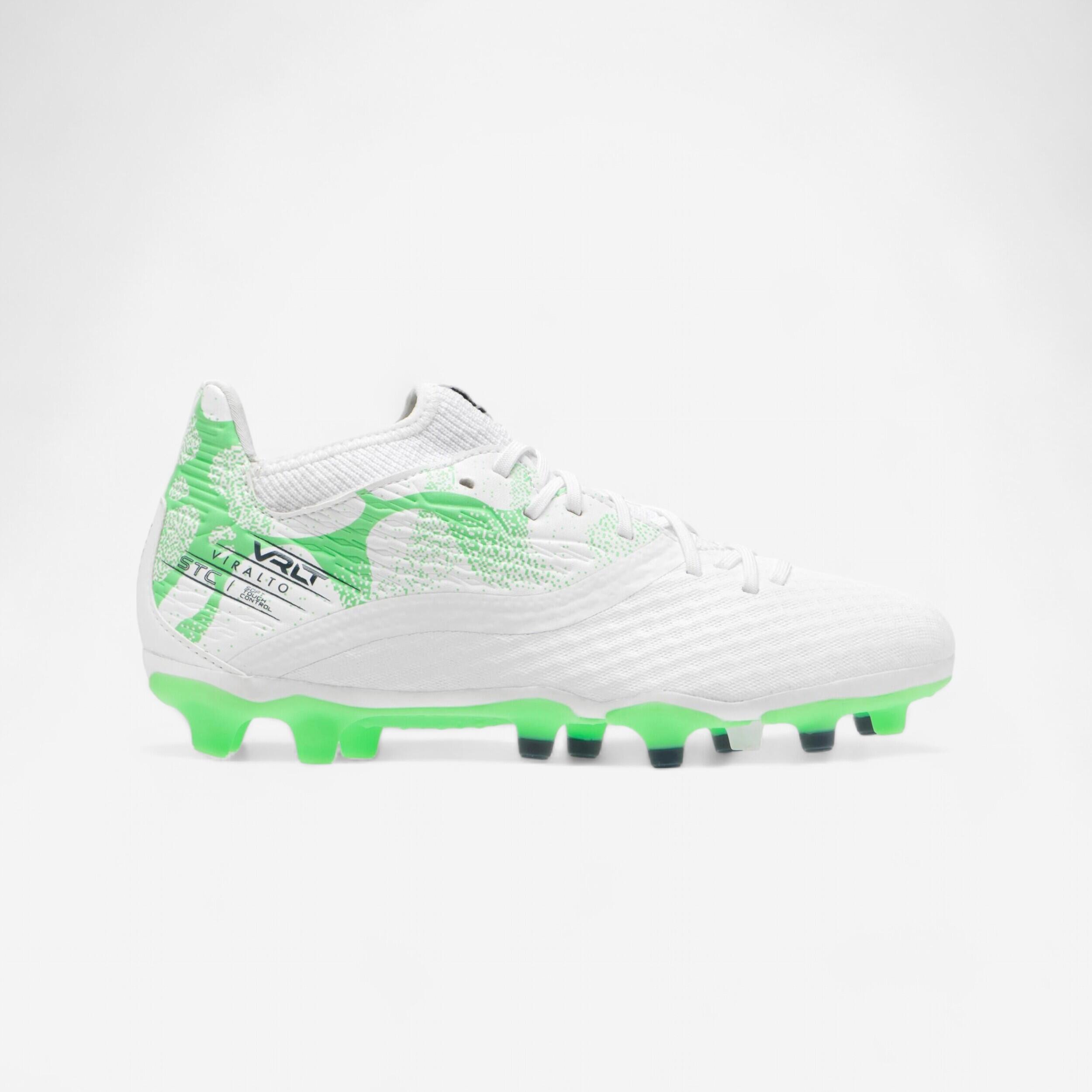 SCARPE DA CALCIO STRINGATE DA BAMBINO VIRALTO III FG VERDE GHIACCIO