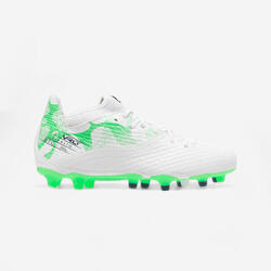 Chaussures de foot confort enfant à lacets VIRALTO III FG orange mangue