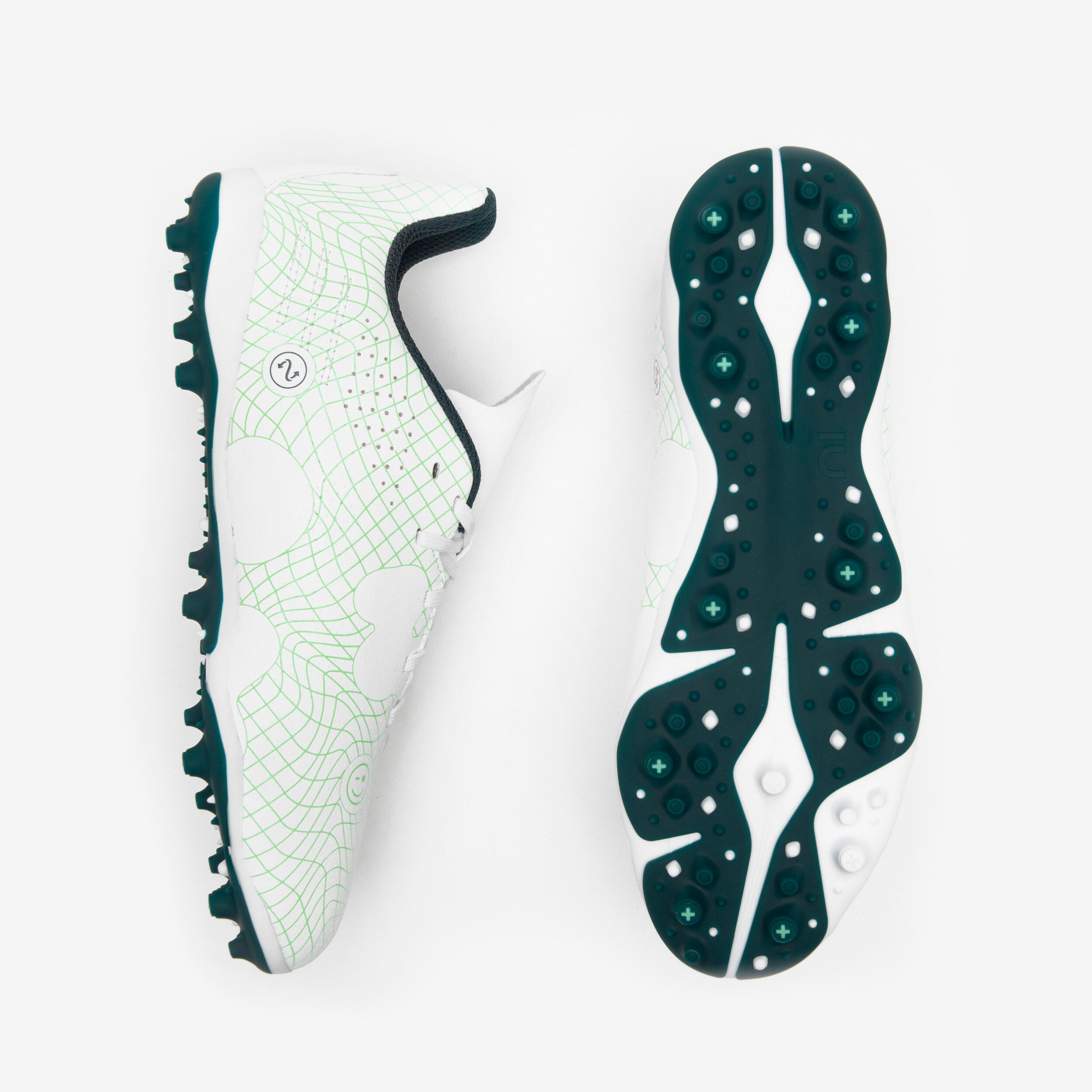 Buty do piłki nożnej dla dzieci Kipsta Viralto I MG/AG Ice Green 6/7