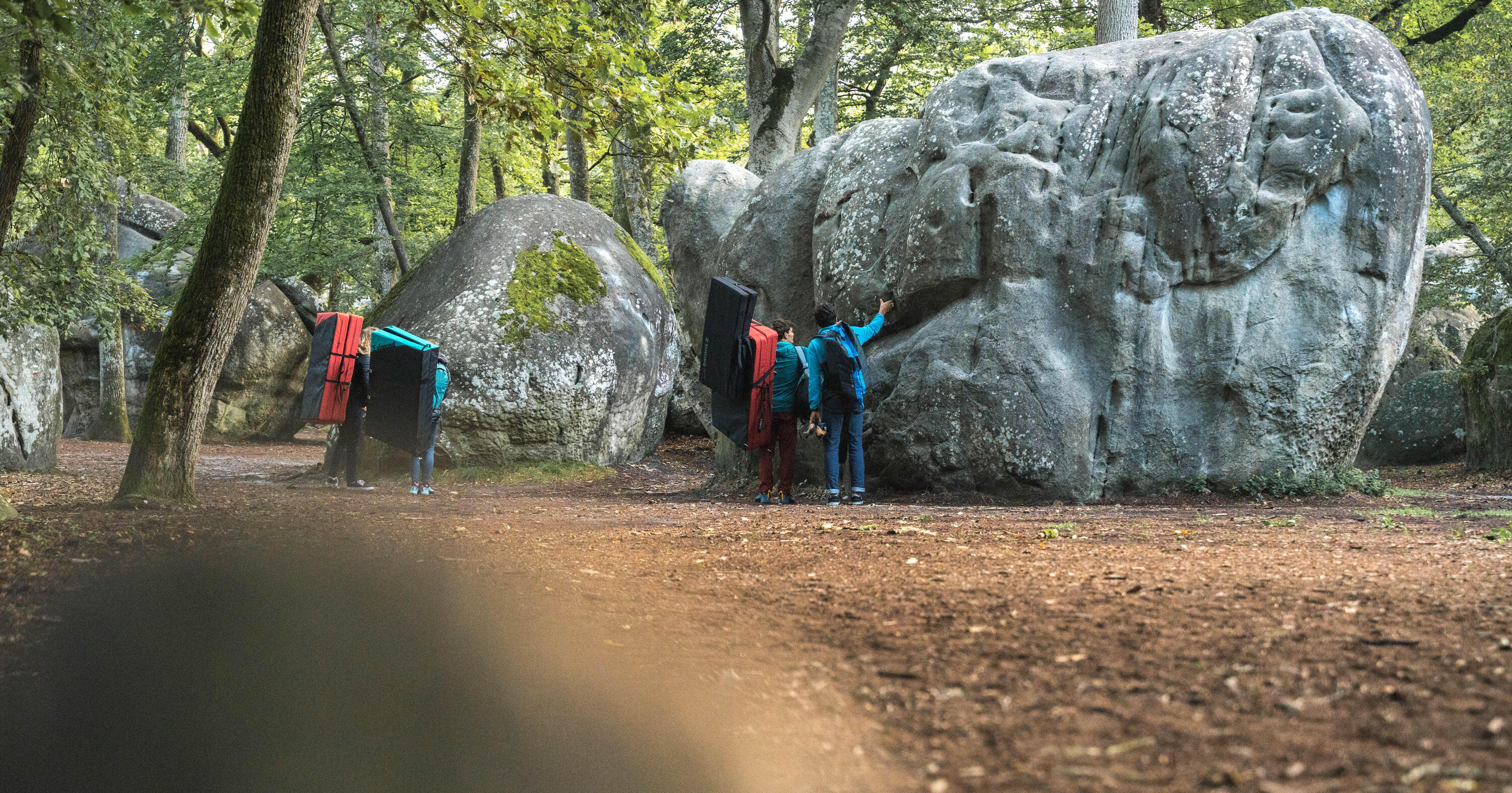 Boulder-Crashpad 1,4 m × 1,1 m – Bigblocker 2.0 rot  14/14