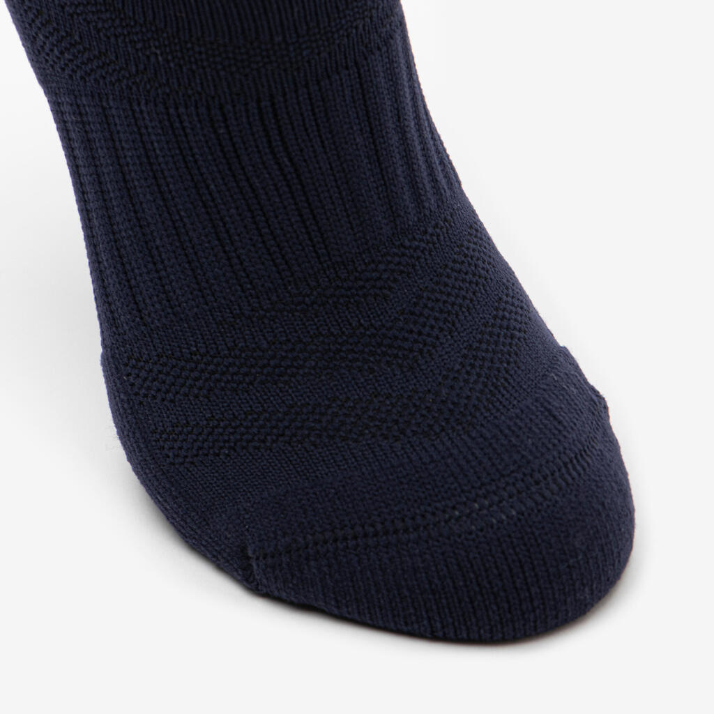 Kids' Football Socks - Grey/Navy