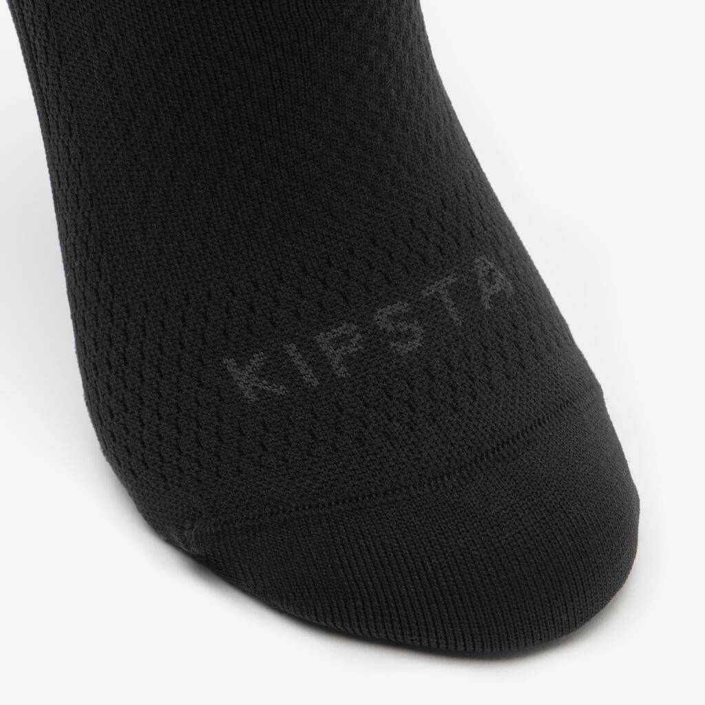 CHAUSSETTES DE FOOTBALL COURTES ADHERENTES VIRALTO II MiD NOIR