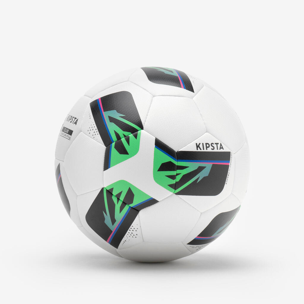 Futbalová lopta Hybride Club ball veľkosť 3 biela
