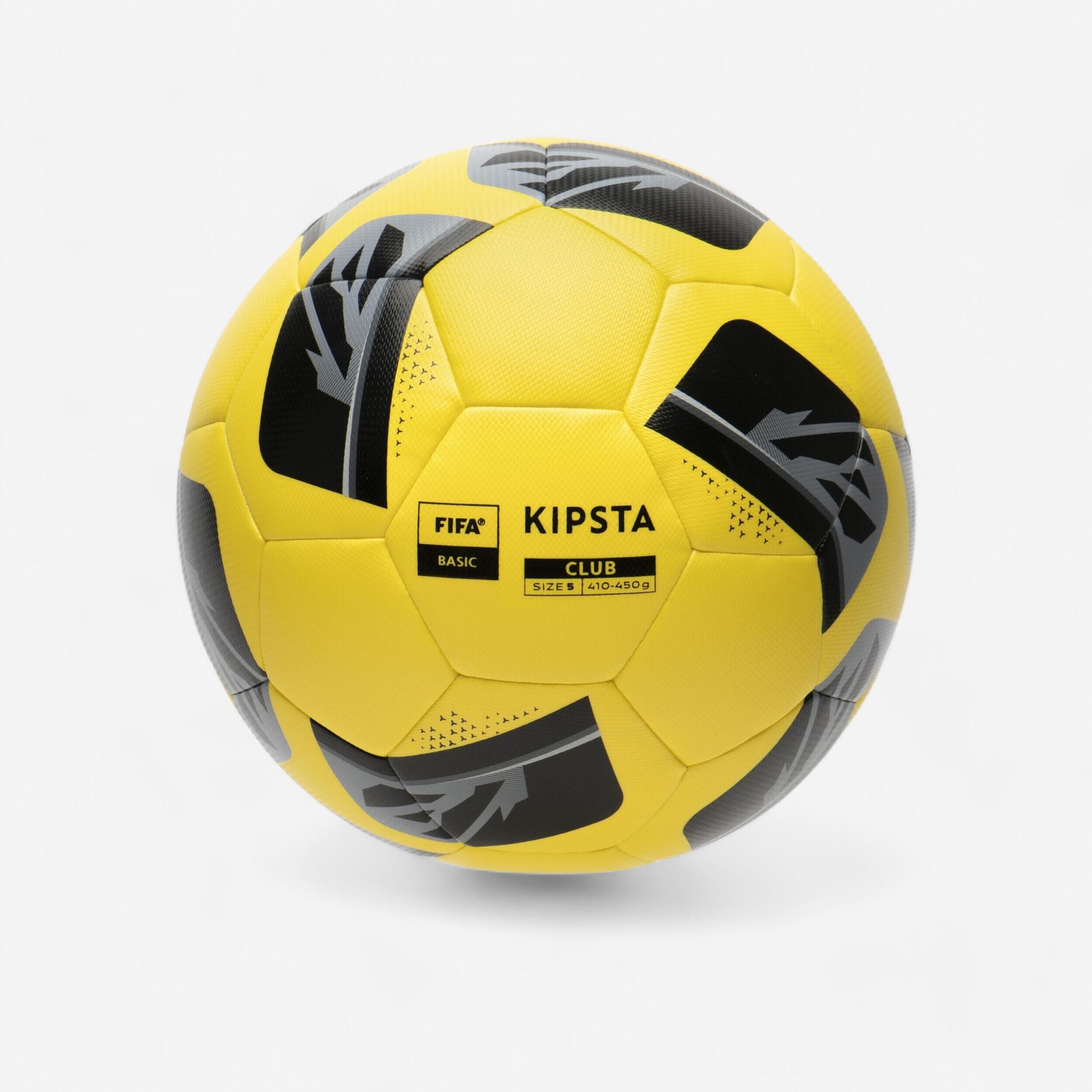 KIPSTA Size 5 FIFA Basic Football Club Hybrid - Yellow