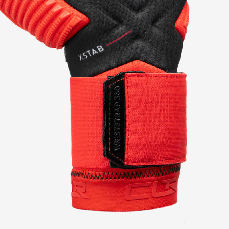 Guantes de portero de fútbol F900 CLR adulto Rojo