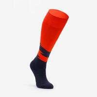 Crveno-teget dečje čarape za fudbal