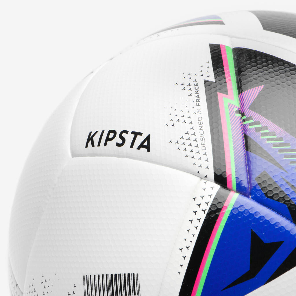 4. izmēra FIFA kvalitātes futbola bumba Hybrid 2 Match Ball, balta