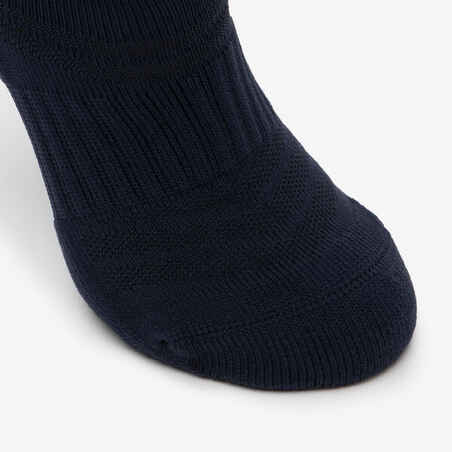 Kids' Football Socks - Grey/Navy