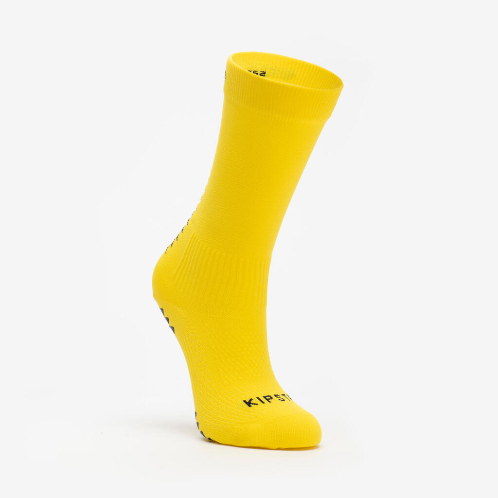 Short Grip Football Socks Viralto MiD - Black