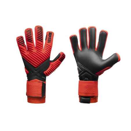 Rukavice za nogometnog vratara F900 za odrasle crvene