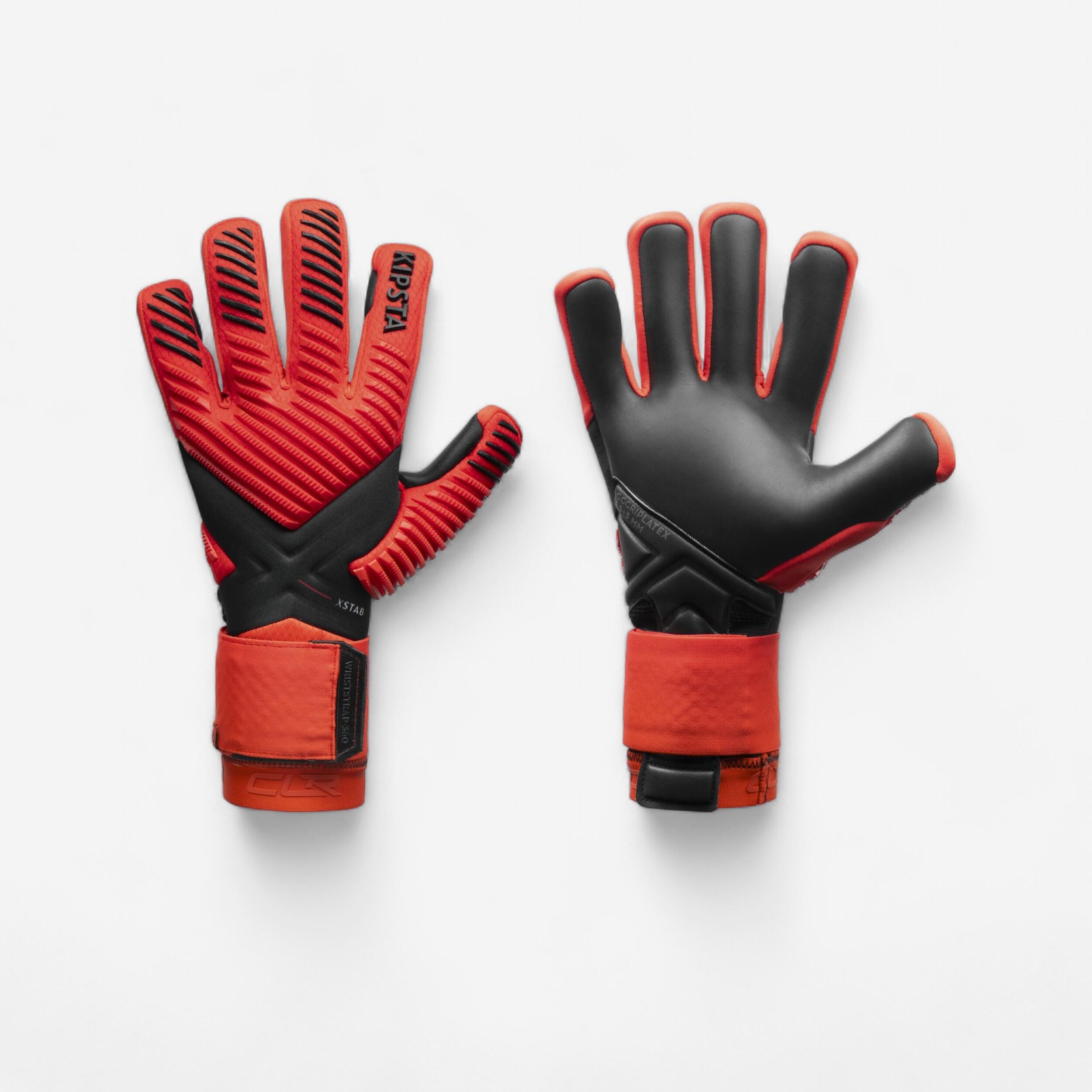 gant de gardien clr f900 rouge - kipsta