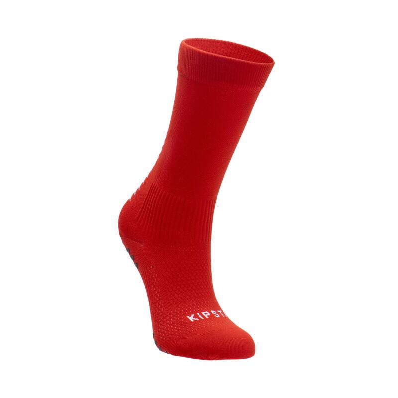VOETBALSOKKEN VOOR KINDEREN VIRALTO II MiD CLUB ANTISLIP ROOD