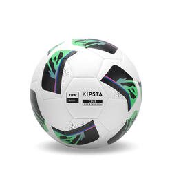 Ballon de football CLUB BALL hybride taille 3 blanc