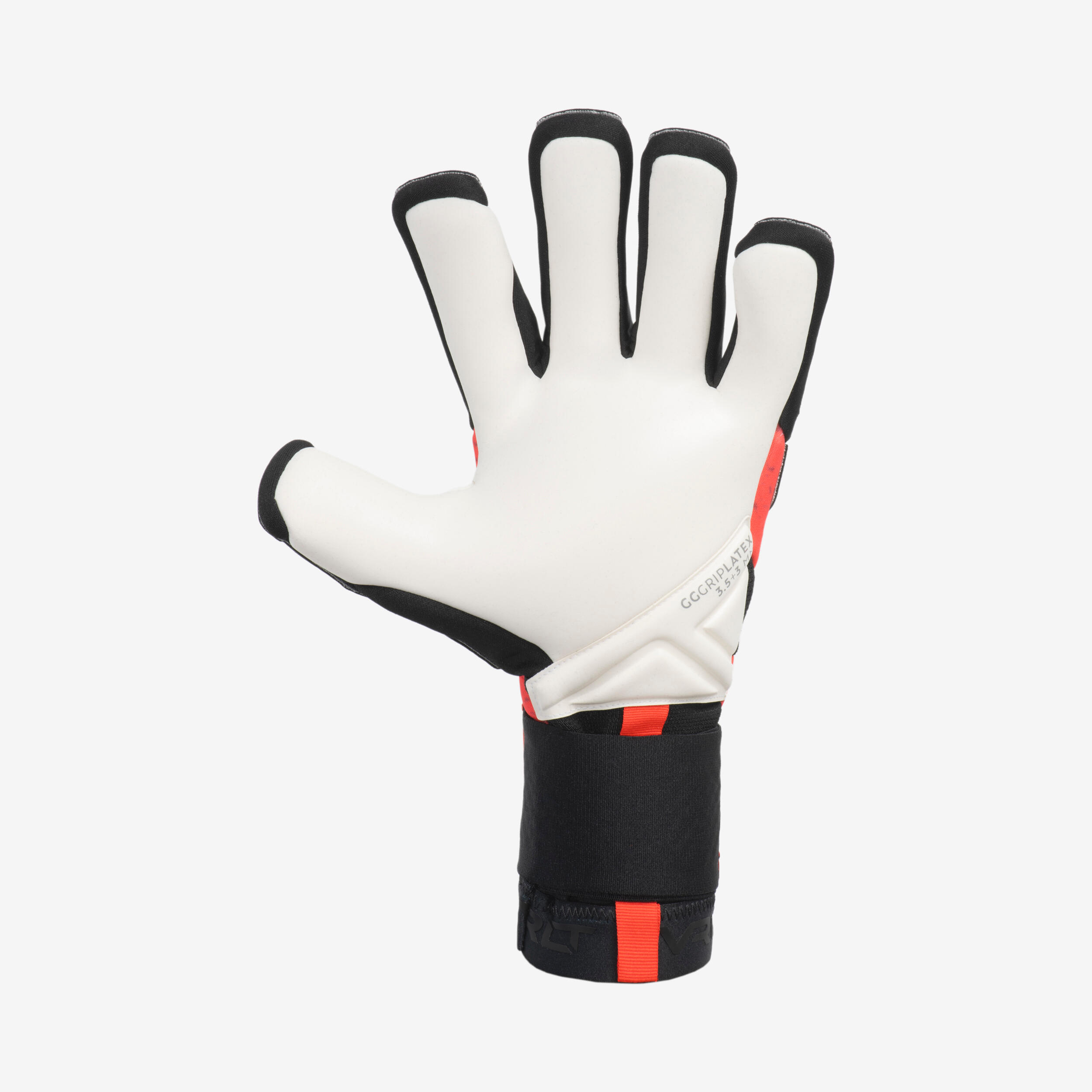 Adult Football Goalkeeper Gloves F900 Viralto - Black/Red